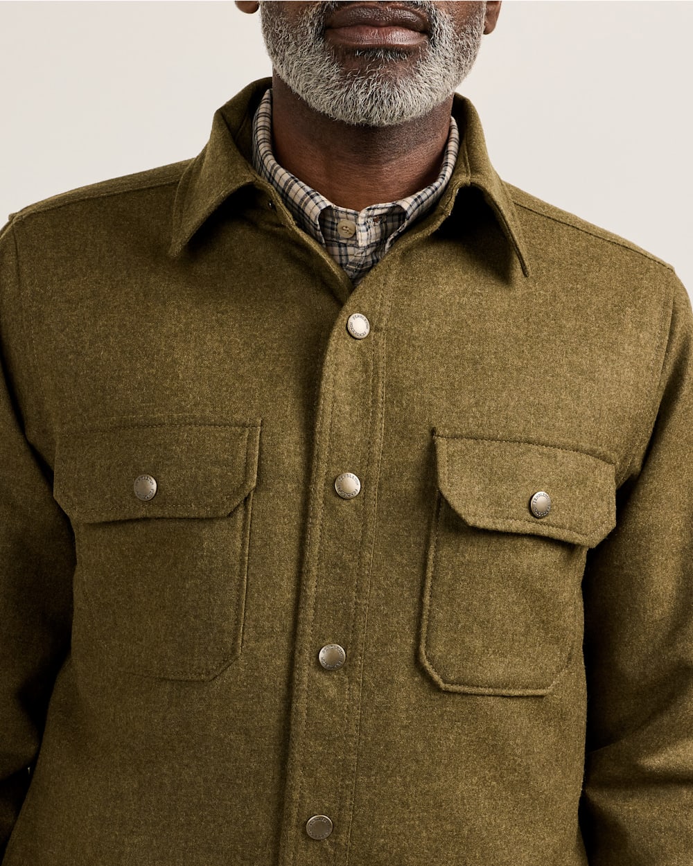 PENDLETON MEN'S QUILTED WOOL CPO JACKET