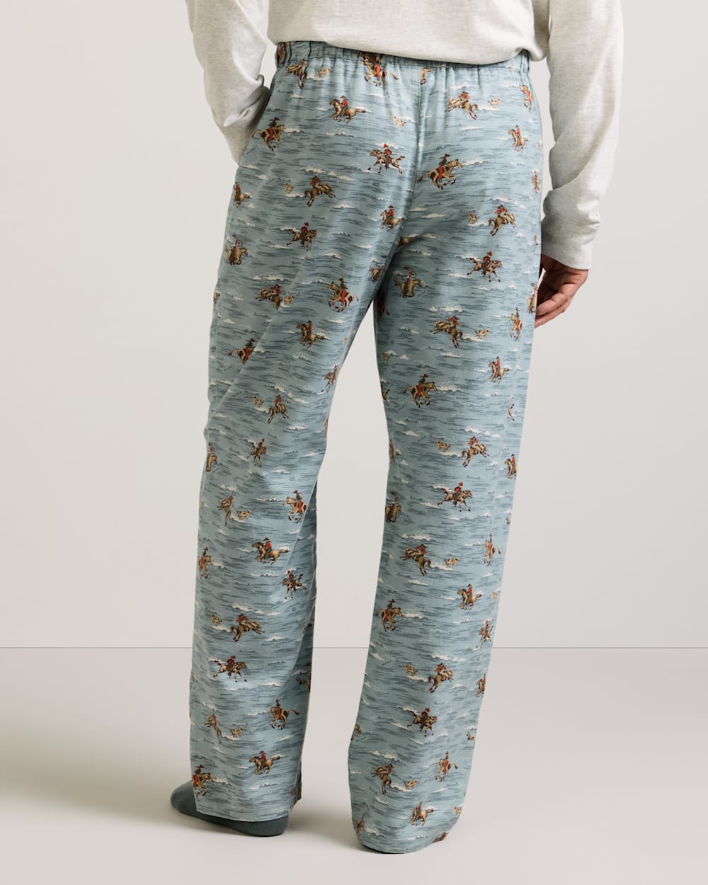 PENDLETON MEN'S COWBOY PRINT FLANNEL PAJAMA PANTS