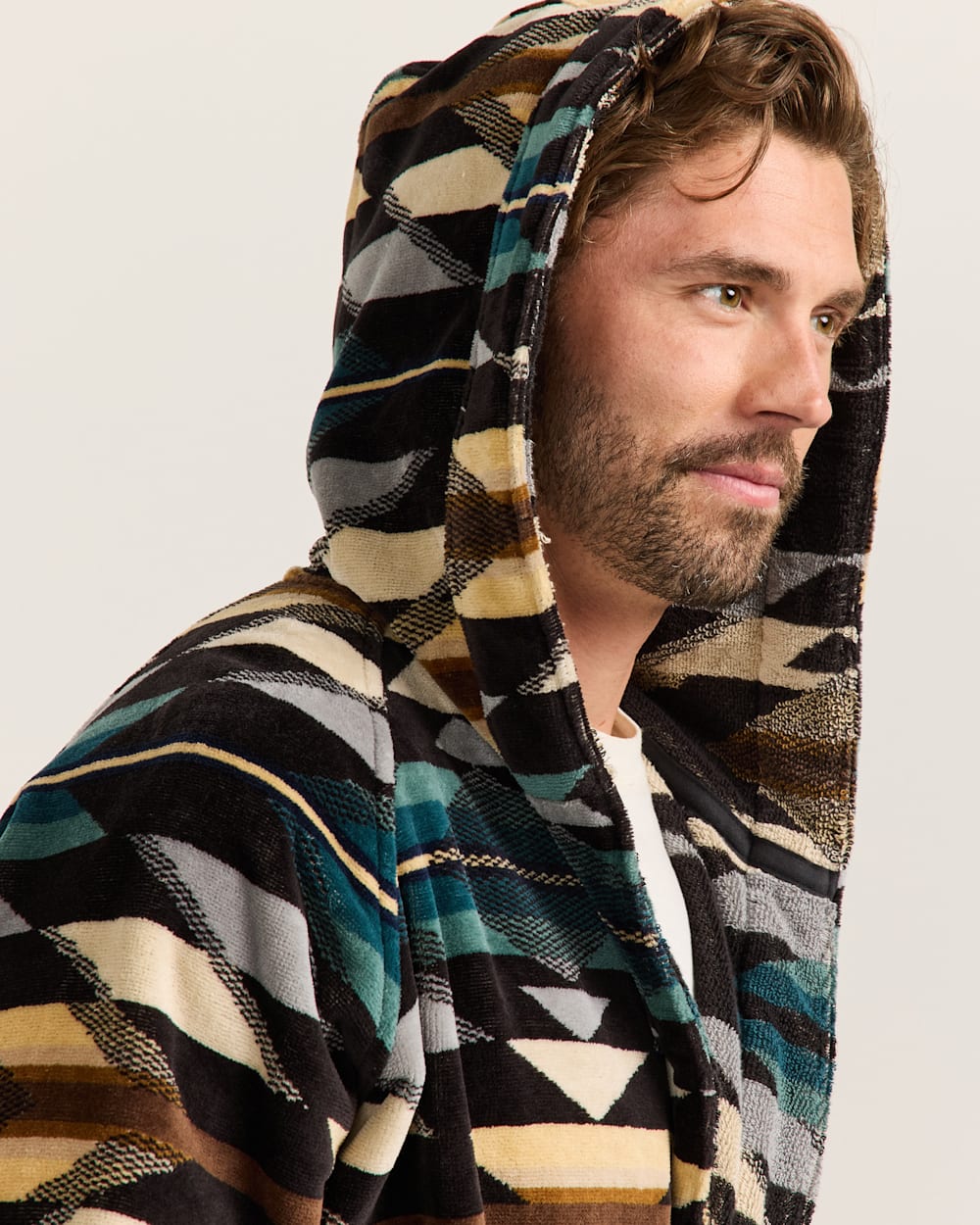 PENDLETON UNISEX WYETH TRAIL COTTON TERRY VELOUR BATHROBE