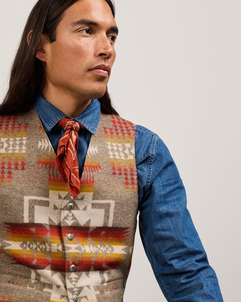PENDLETON MEN'S WESTERN VEST