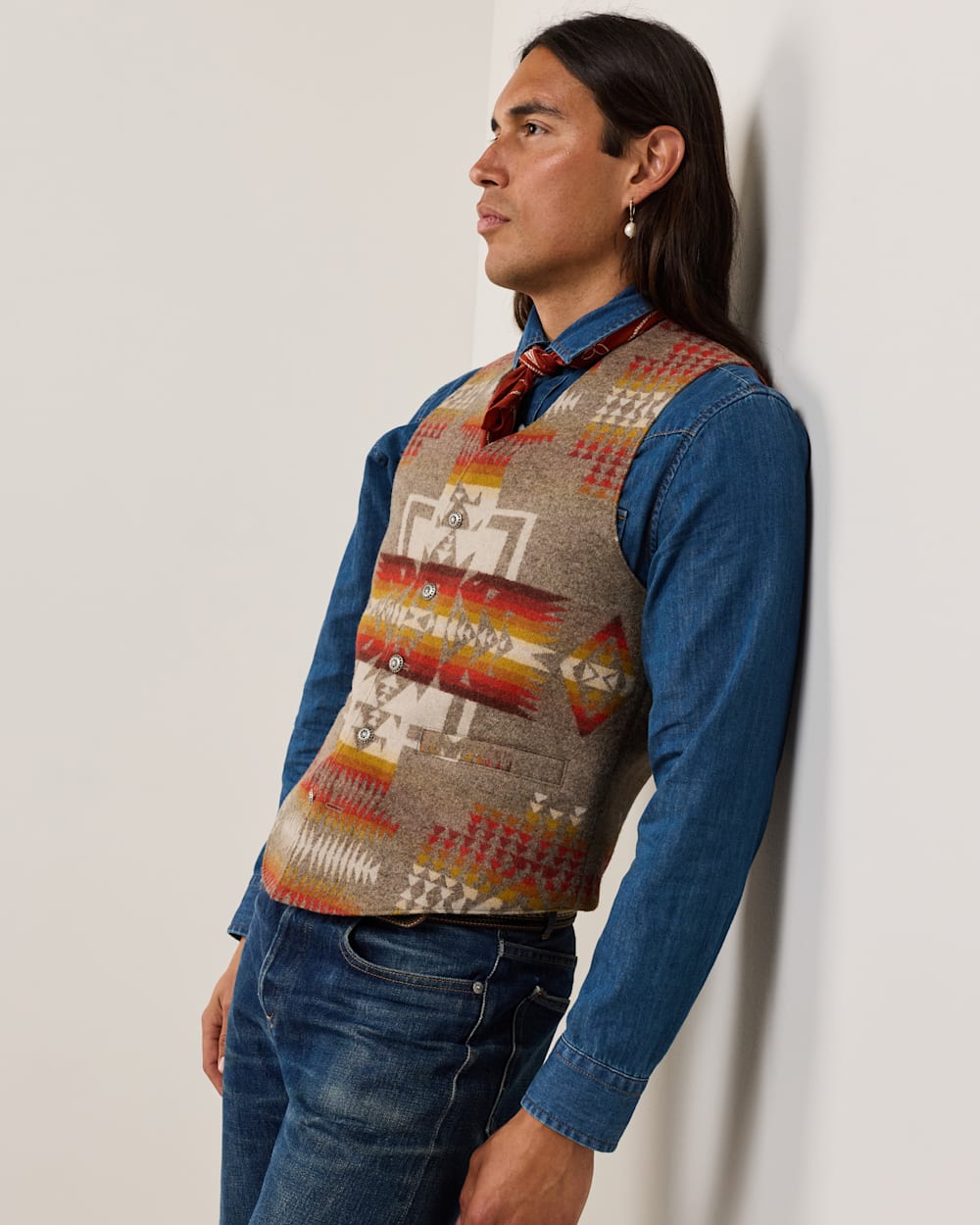 PENDLETON MEN'S WESTERN VEST