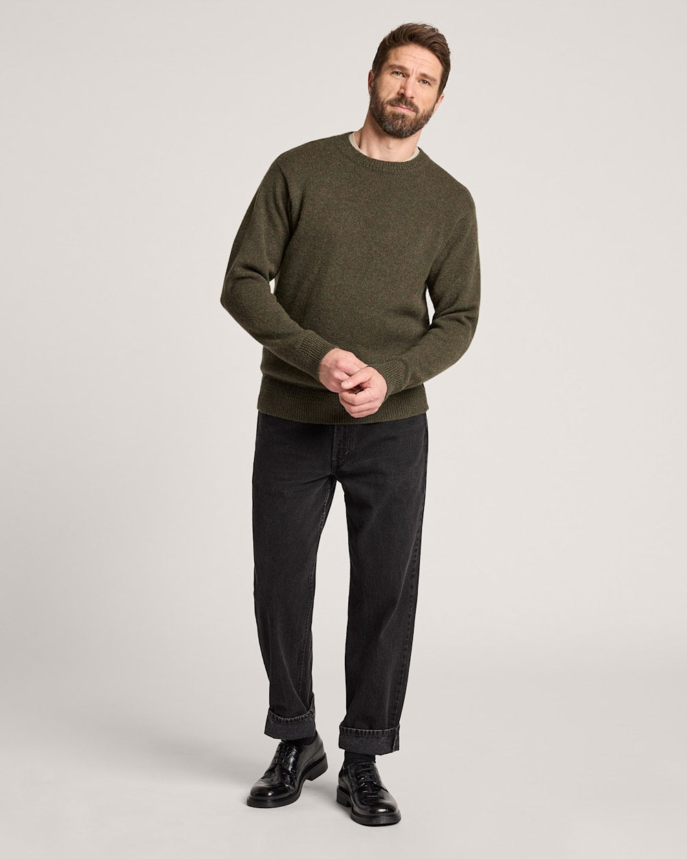 PENDLETON MEN'S SHETLAND COLLECTION SWEATER
