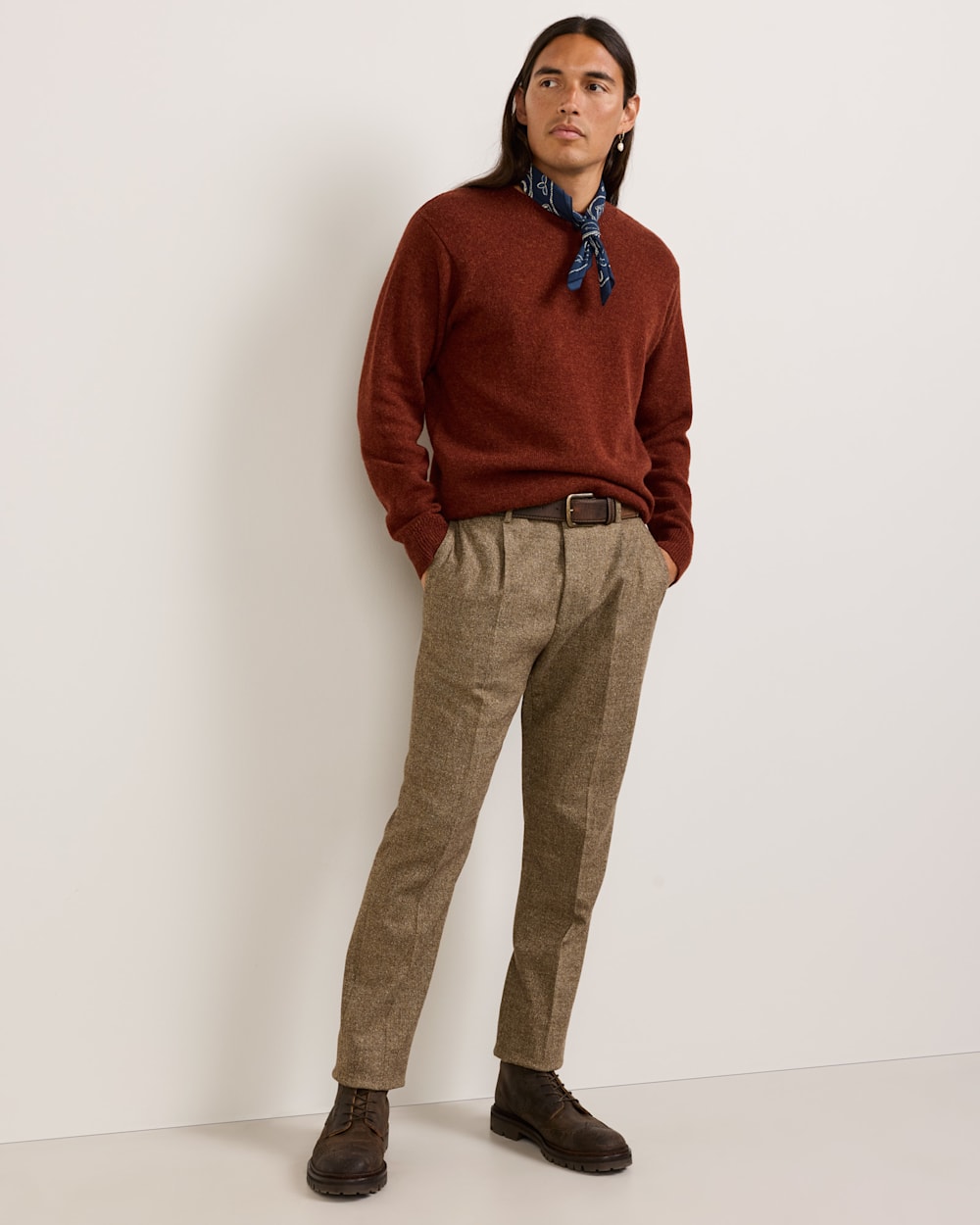 PENDLETON MEN'S SHETLAND COLLECTION SWEATER