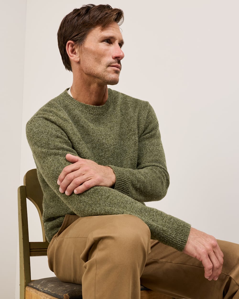 PENDLETON MEN'S SHETLAND COLLECTION SWEATER