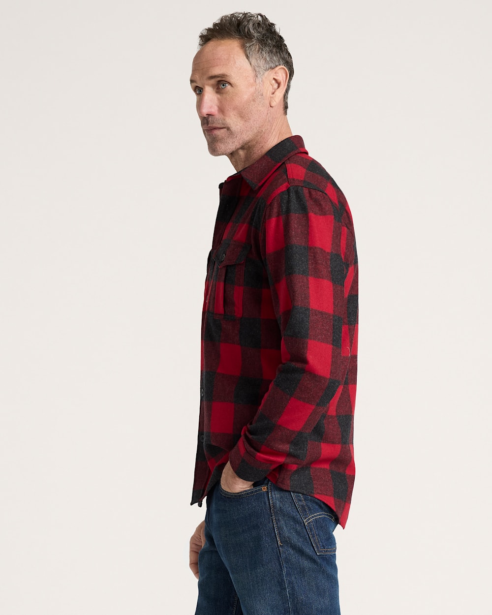 PENDLETON MEN'S BUFFALO CHECK SCOUT SHIRT