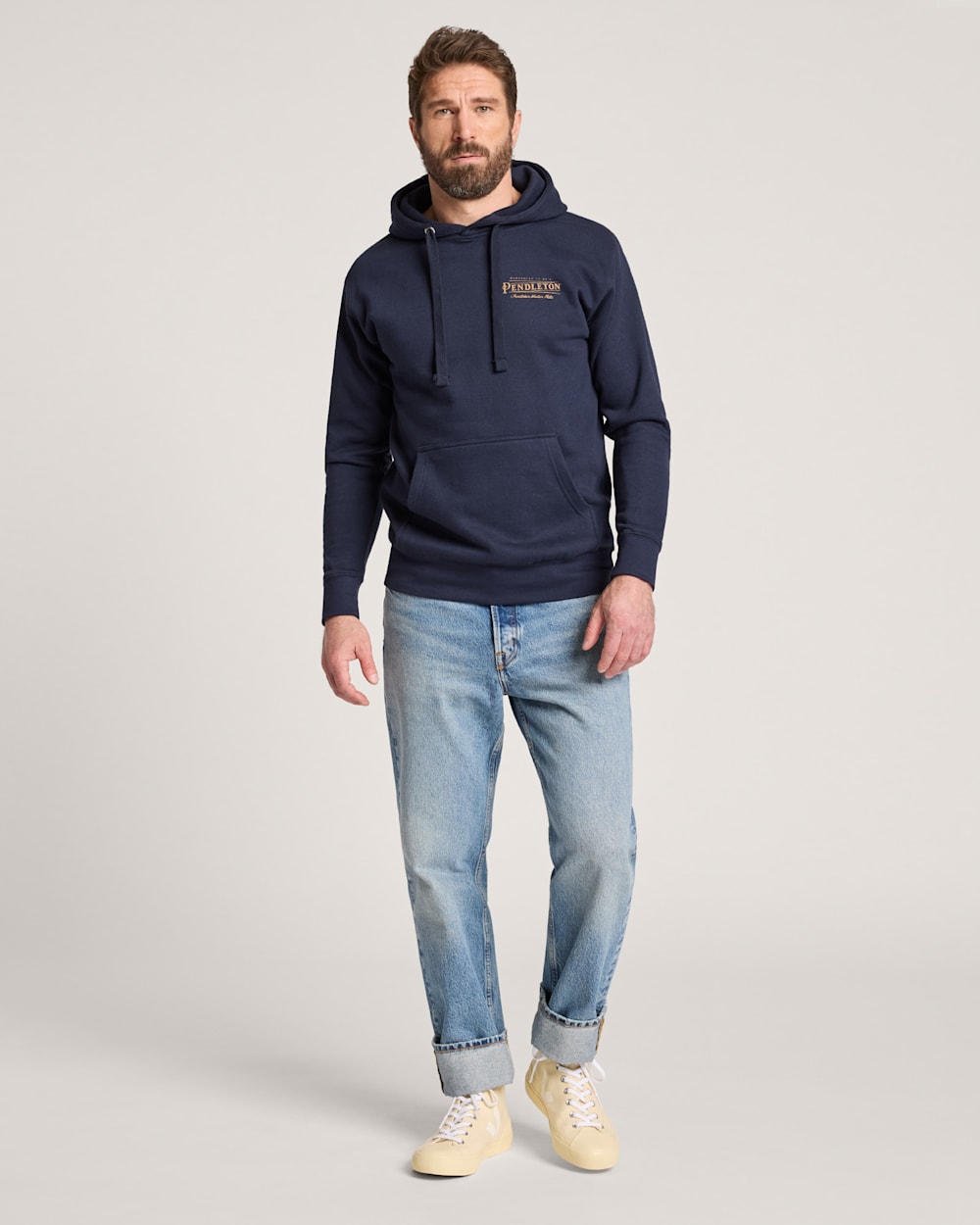 PENDLETON MEN'S HERITAGE LOGO HOODIE