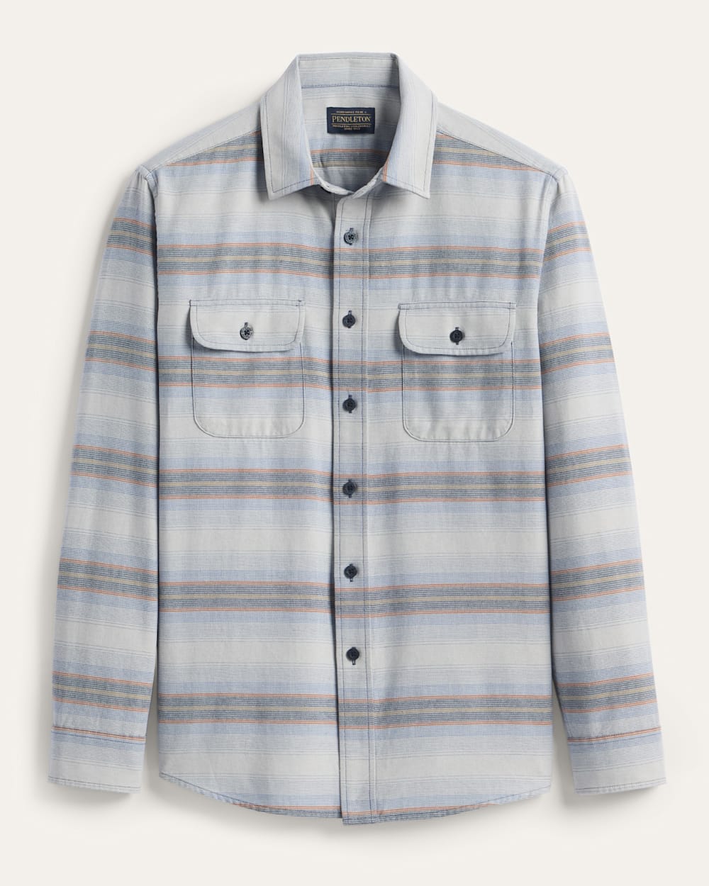 PENDLETON MEN'S STRIPE BEACH SHACK COTTON SHIRT