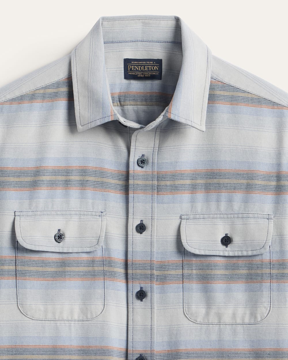 PENDLETON MEN'S STRIPE BEACH SHACK COTTON SHIRT