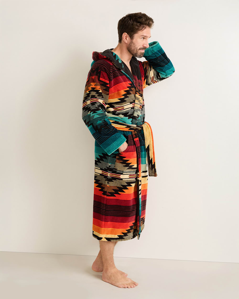 PENDLETON UNISEX COTTON TERRY VELOUR ROBE