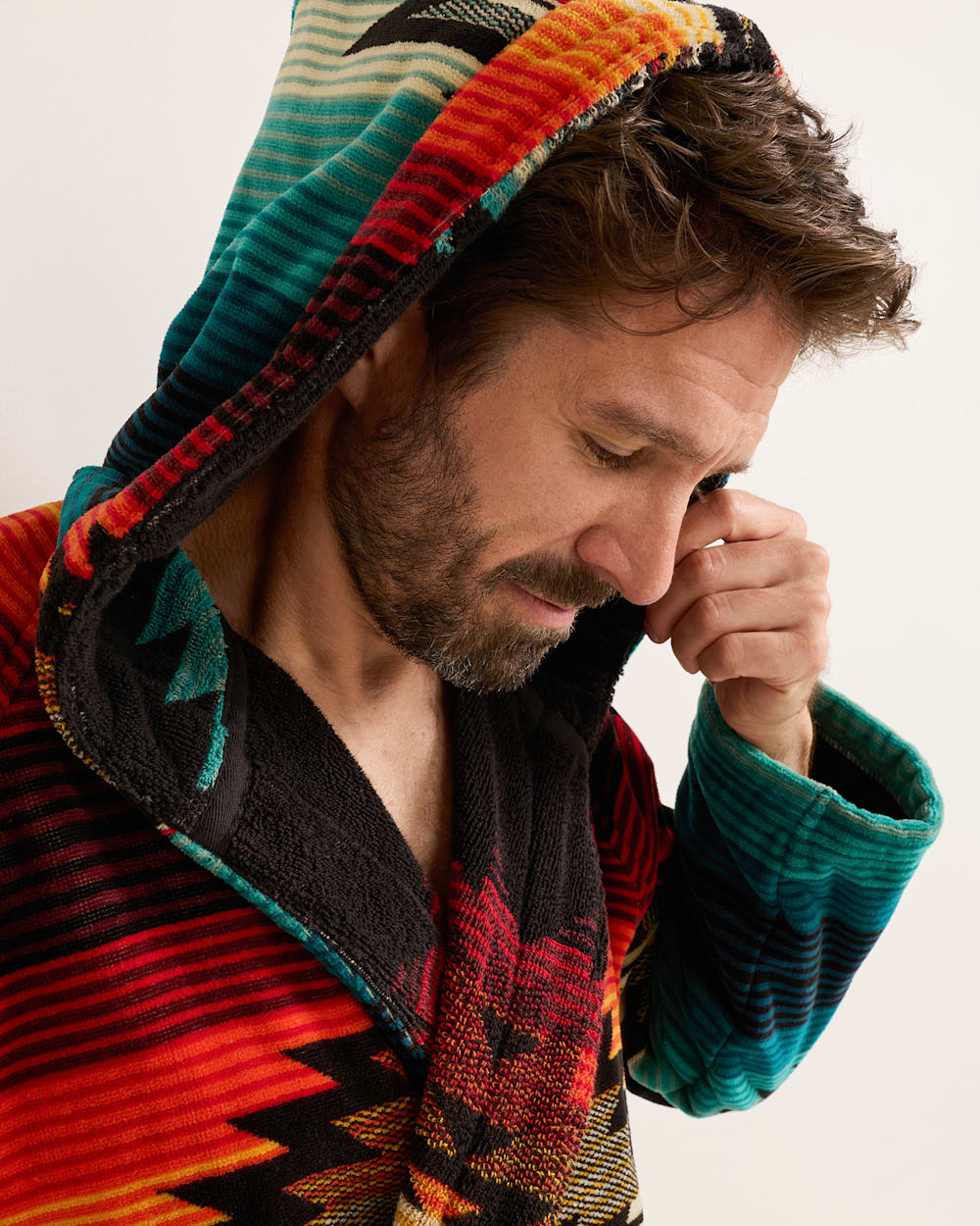 PENDLETON UNISEX COTTON TERRY VELOUR ROBE