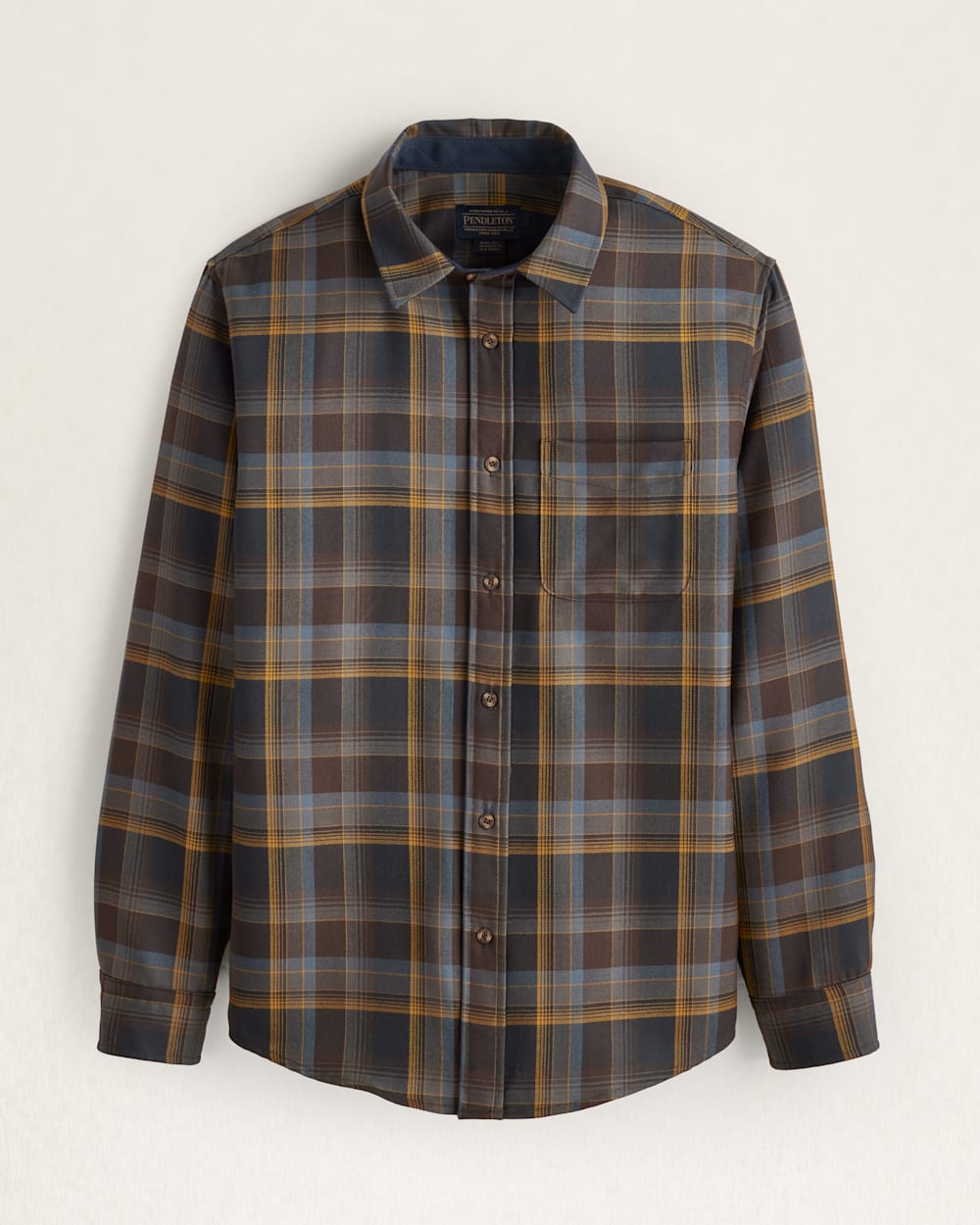 PENDLETON MEN'S PLAID MERINO LODGE SHIRT