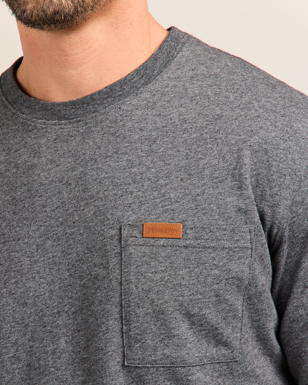 PENDLETON MEN'S LONG-SLEEVE DESCHUTES POCKET TEE