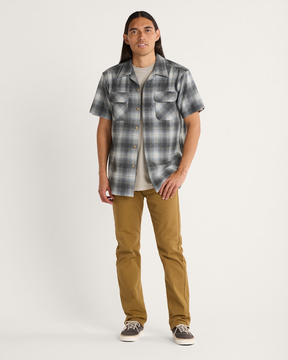 PENDLETON MEN'S SHORT-SLEEVE PLAID BOARD SHIRT