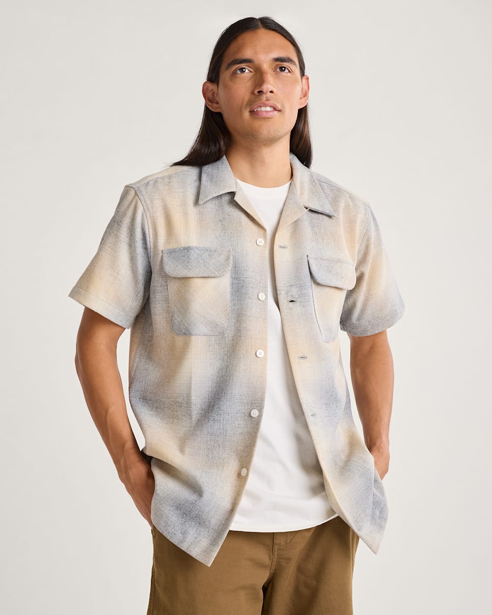 PENDLETON MEN'S SHORT-SLEEVE PLAID BOARD SHIRT