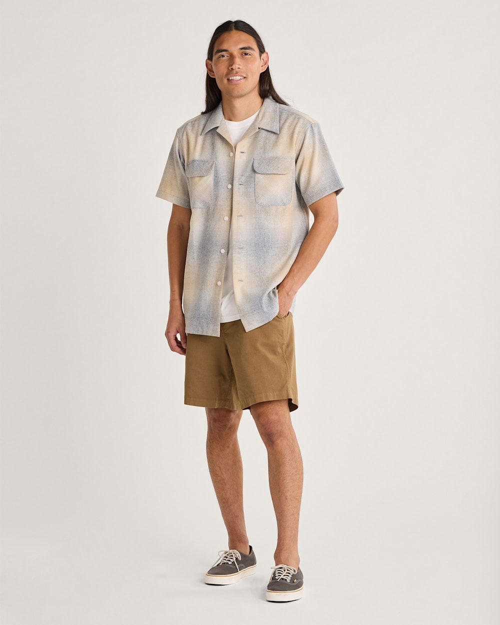 PENDLETON MEN'S SHORT-SLEEVE PLAID BOARD SHIRT
