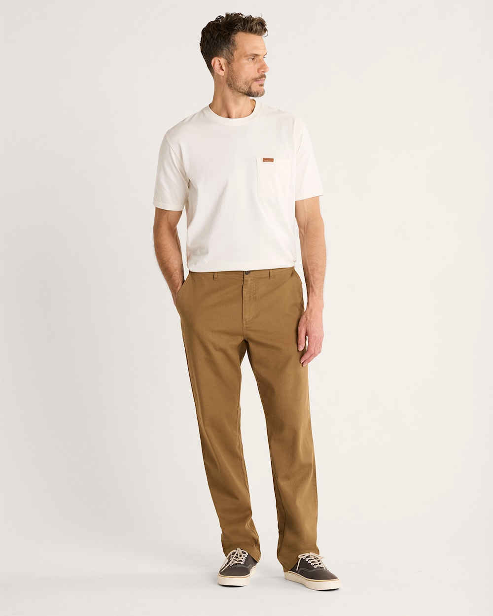 PENDLETON MEN'S SKYLER COTTON/LINEN PANTS