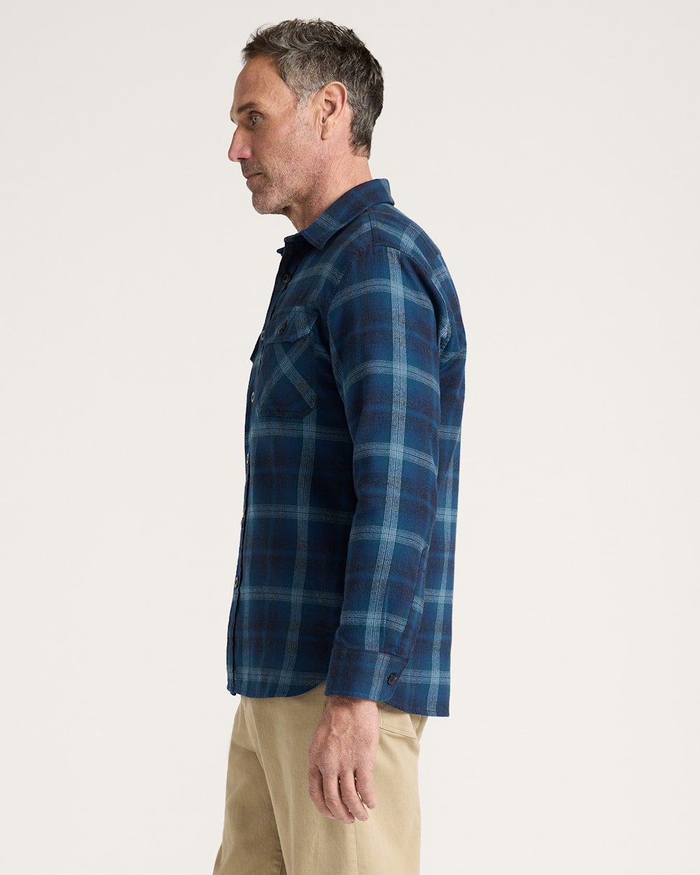 PENDLETON MEN'S PLAID BURNSIDE COTTON FLANNEL SHIRT