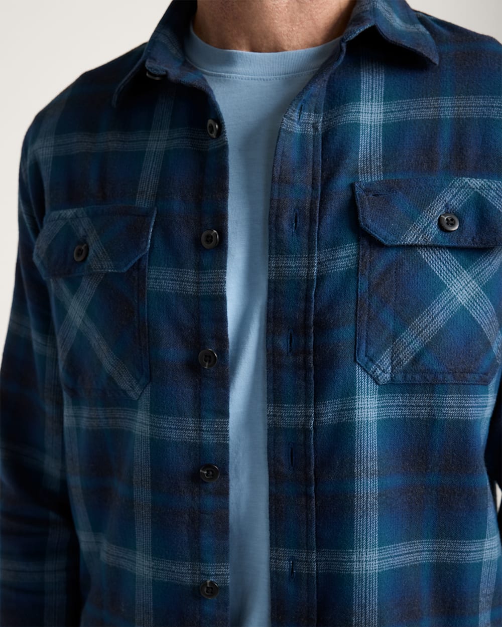 PENDLETON MEN'S PLAID BURNSIDE COTTON FLANNEL SHIRT