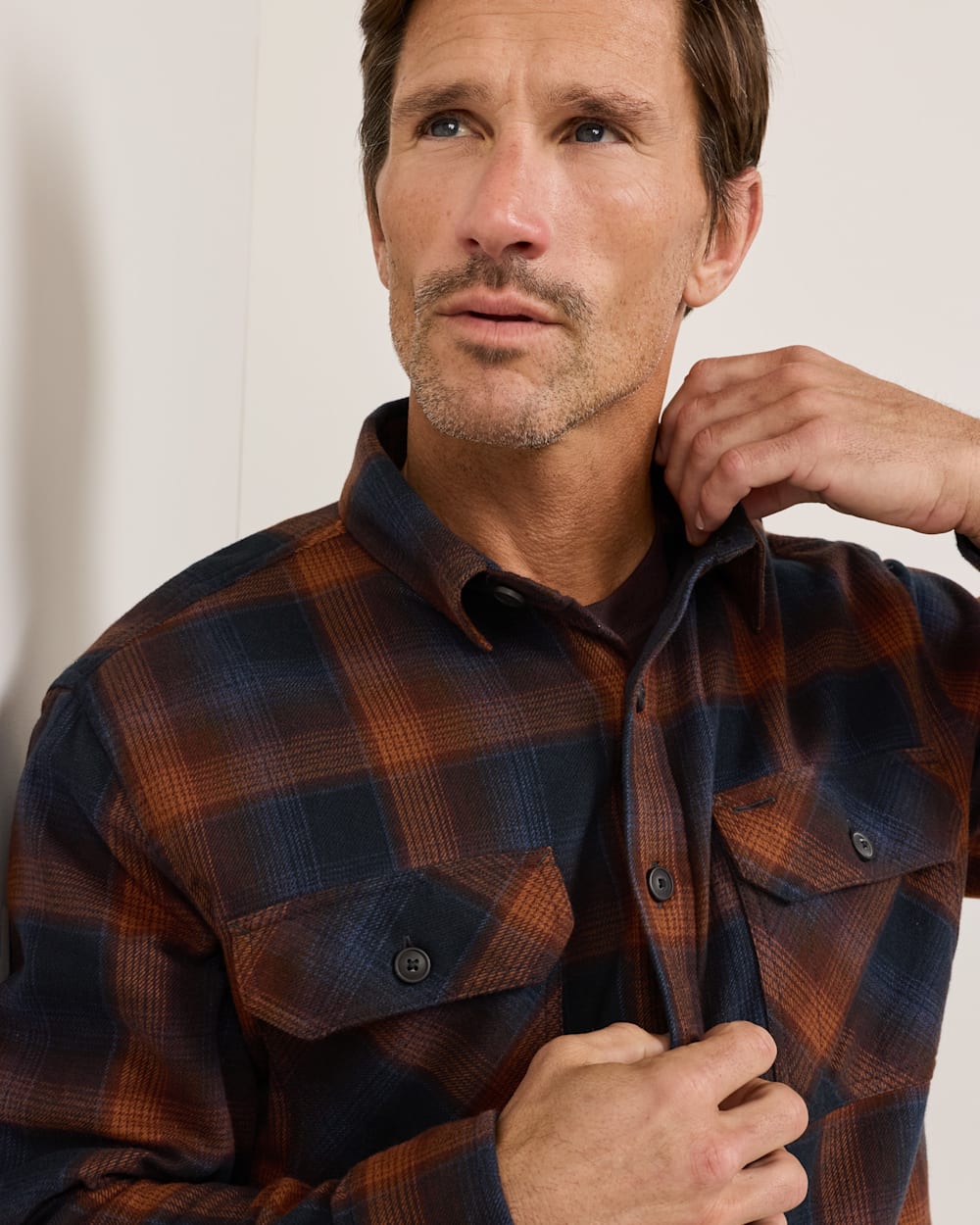 PENDLETON MEN'S PLAID BURNSIDE COTTON FLANNEL SHIRT