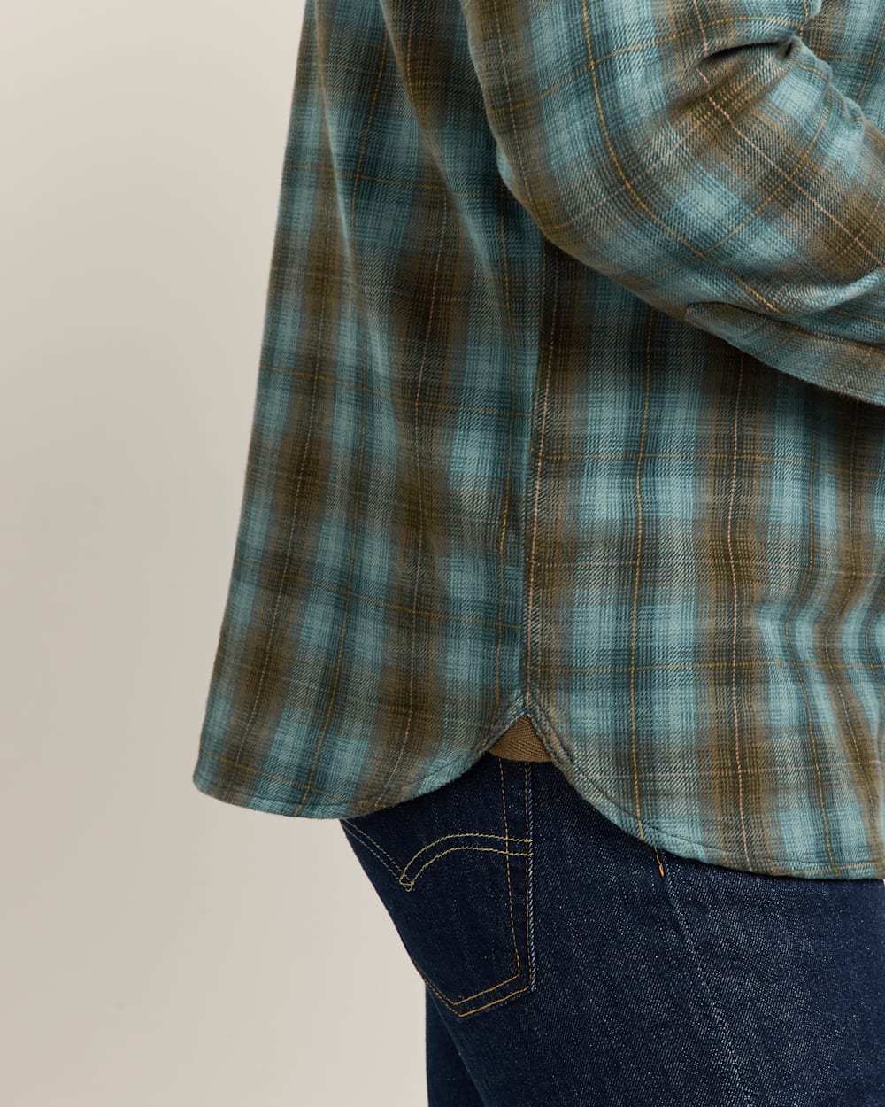 PENDLETON MEN'S PLAID BURNSIDE COTTON FLANNEL SHIRT
