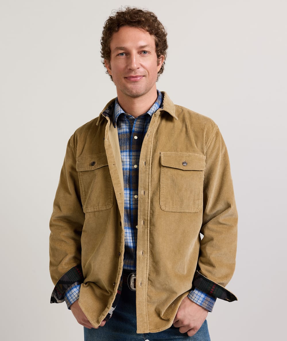 PENDLETON MEN'S BELMONT CORDUROY SHIRT JACKET