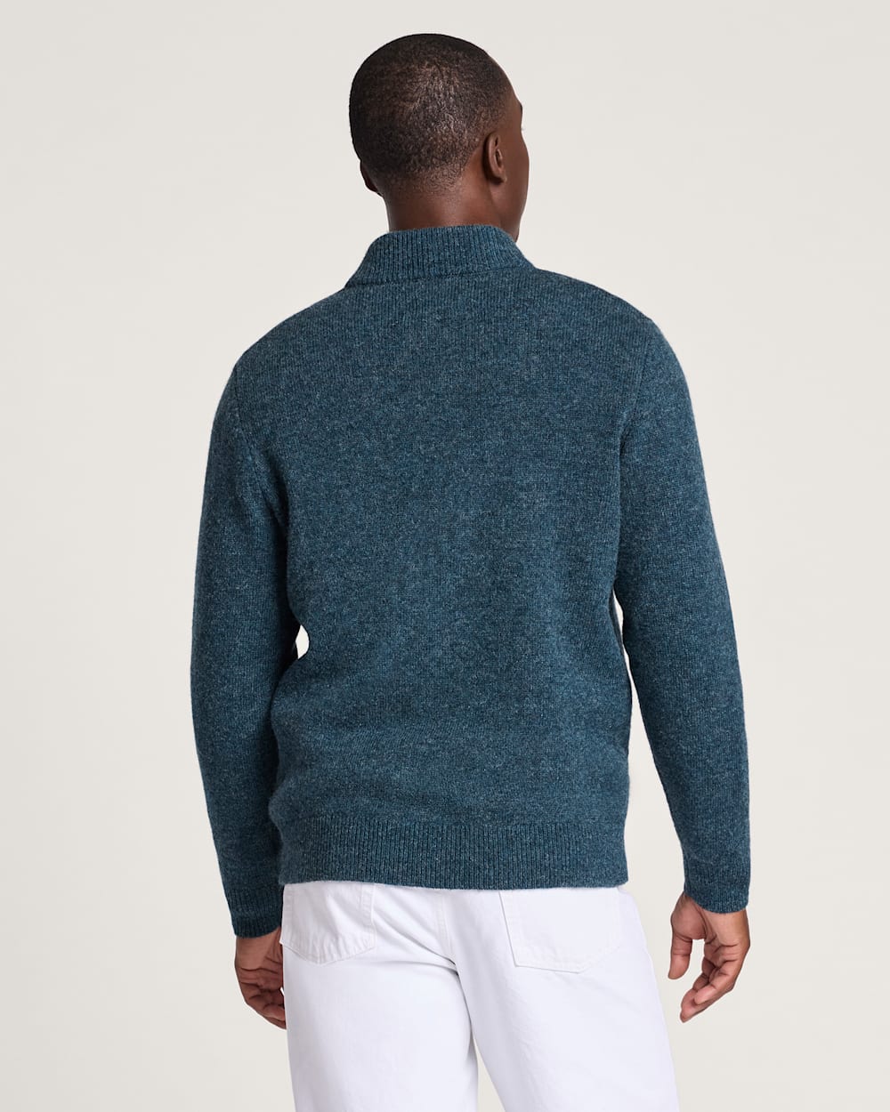 PENDLETON MEN'S SHETLAND COLLECTION QUARTER-ZIP SWEATER