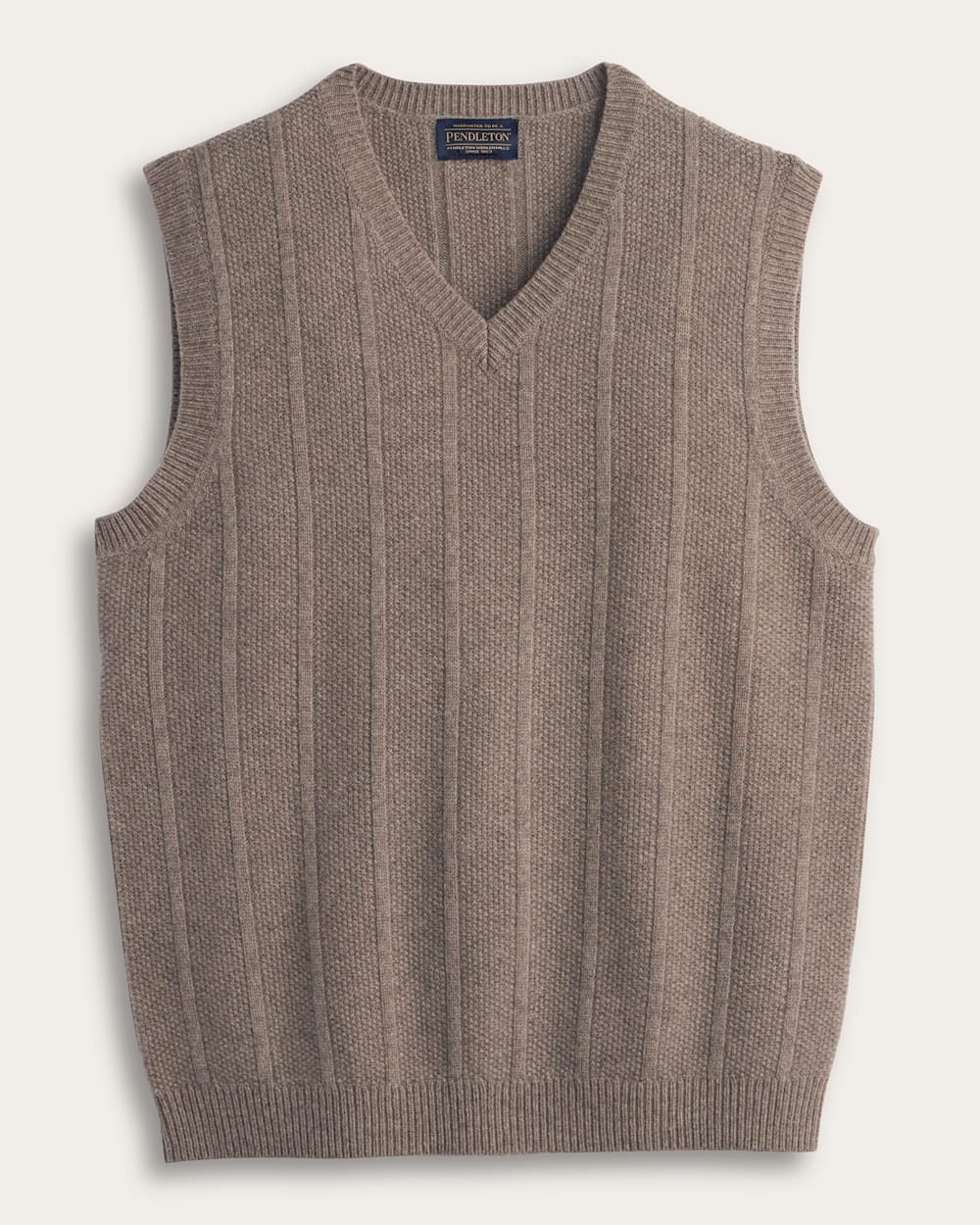 PENDLETON MEN'S MIXED STITCH MERINO SWEATER VEST