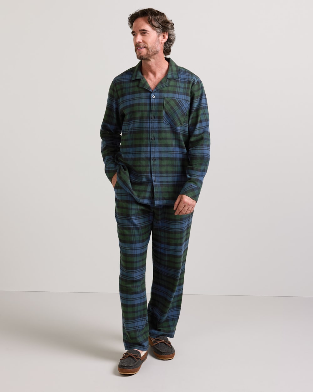 PENDLETON MEN'S PLAID FLANNEL PAJAMA SET