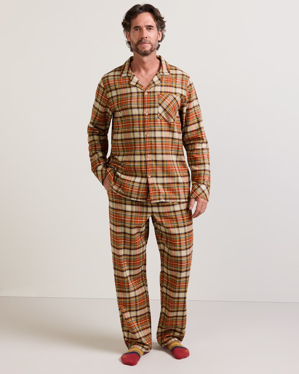 PENDLETON MEN'S PLAID FLANNEL PAJAMA SET