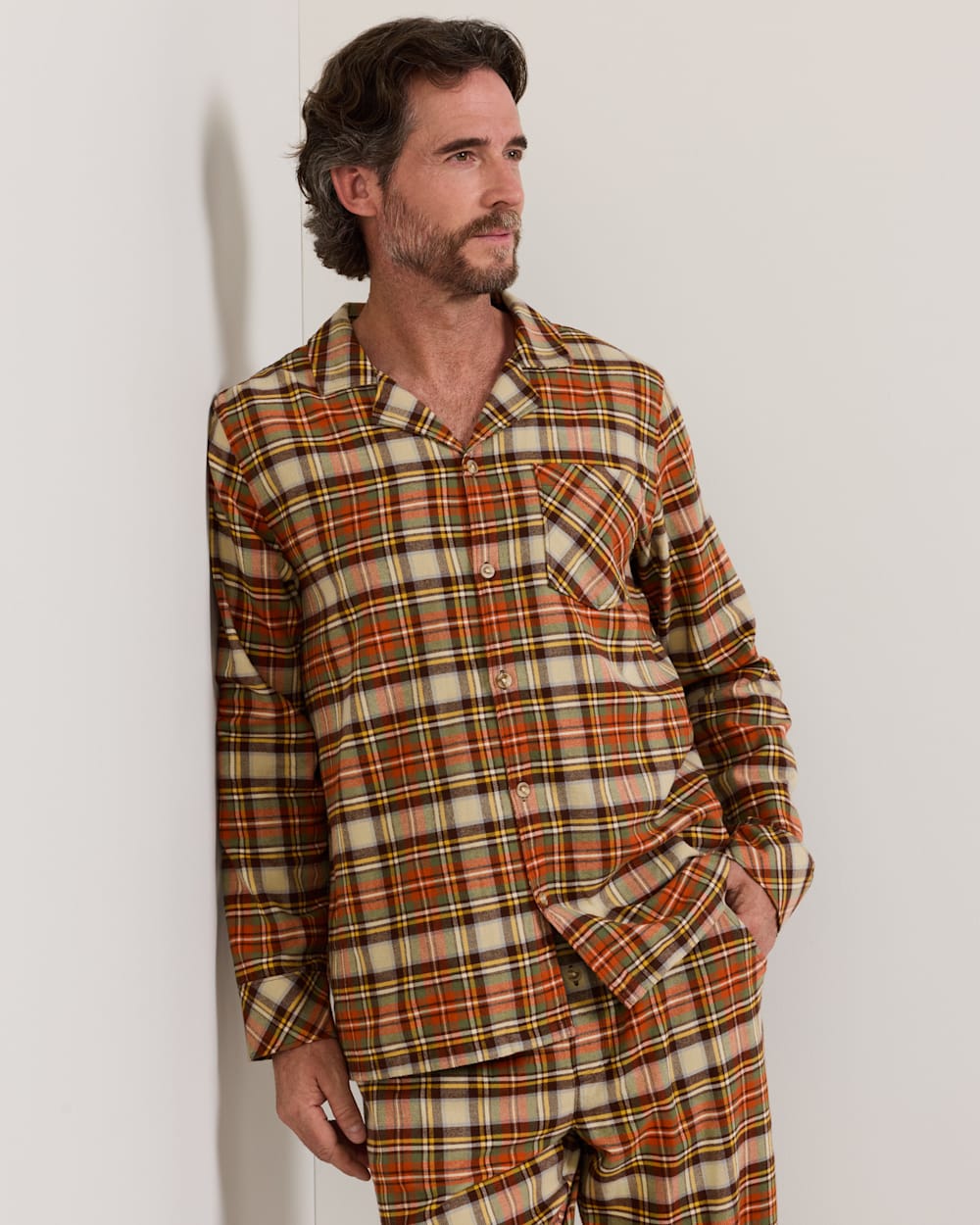 PENDLETON MEN'S PLAID FLANNEL PAJAMA SET