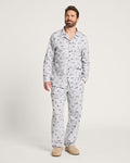 PENDLETON MEN'S SKI PRINT FLANNEL PAJAMA SET