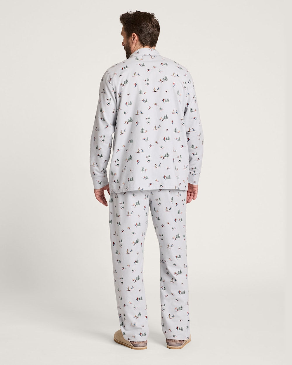 PENDLETON MEN'S SKI PRINT FLANNEL PAJAMA SET