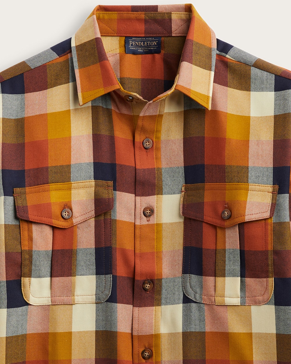PENDLETON MEN'S PLAID HARRISON MERINO SHIRT