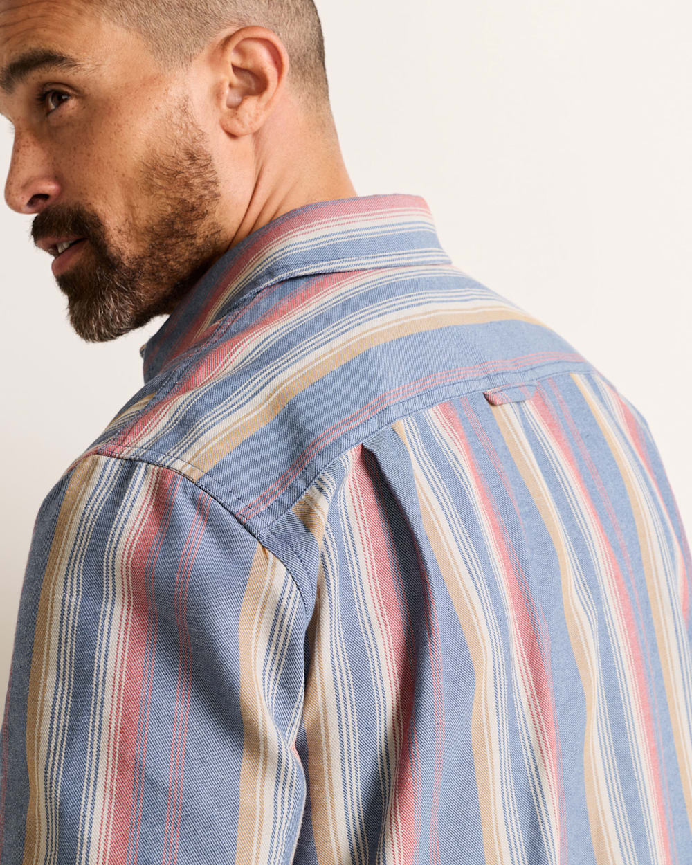 PENDLETON MEN'S SHORT-SLEEVE STRIPE BAYSIDE SHIRT