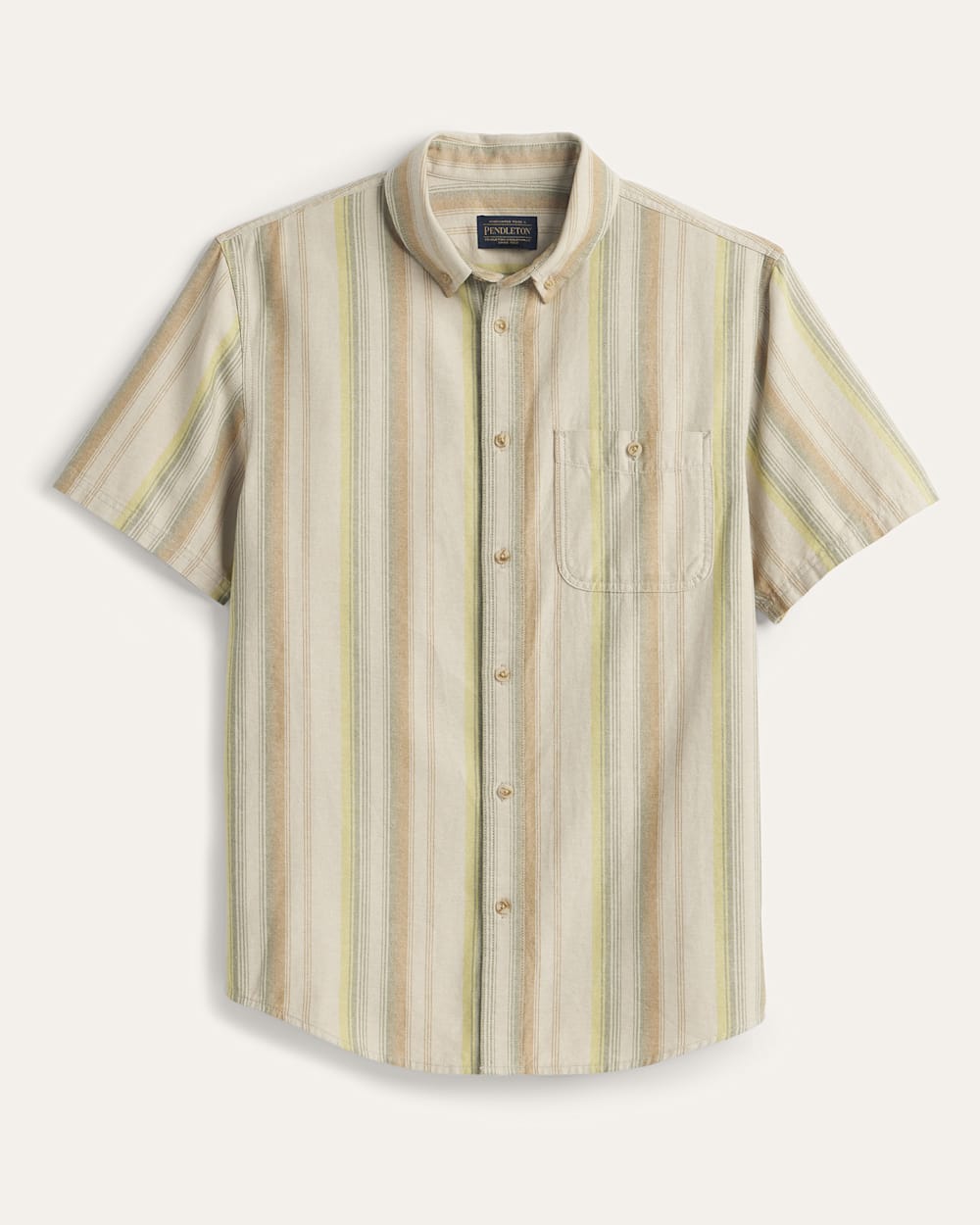 PENDLETON MEN'S SHORT-SLEEVE STRIPE BAYSIDE SHIRT