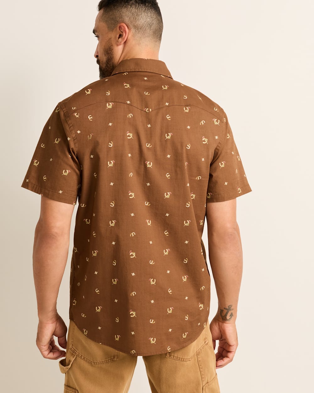 PENDLETON MEN'S SHORT-SLEEVE LARAMIE SNAP-FRONT SHIRT