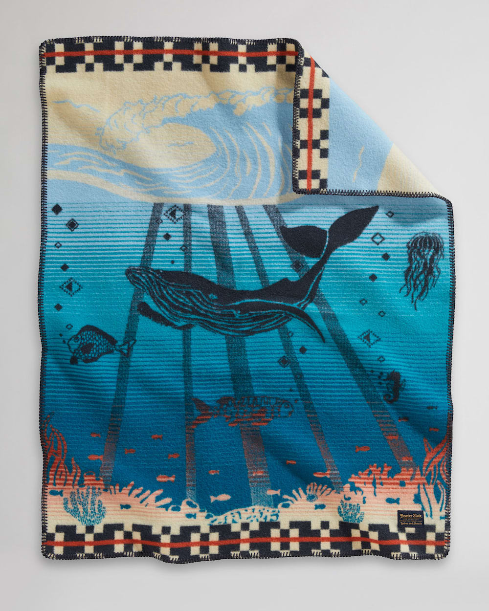 PENDLETON TIDE SCHOOL CRIB BLANKET
