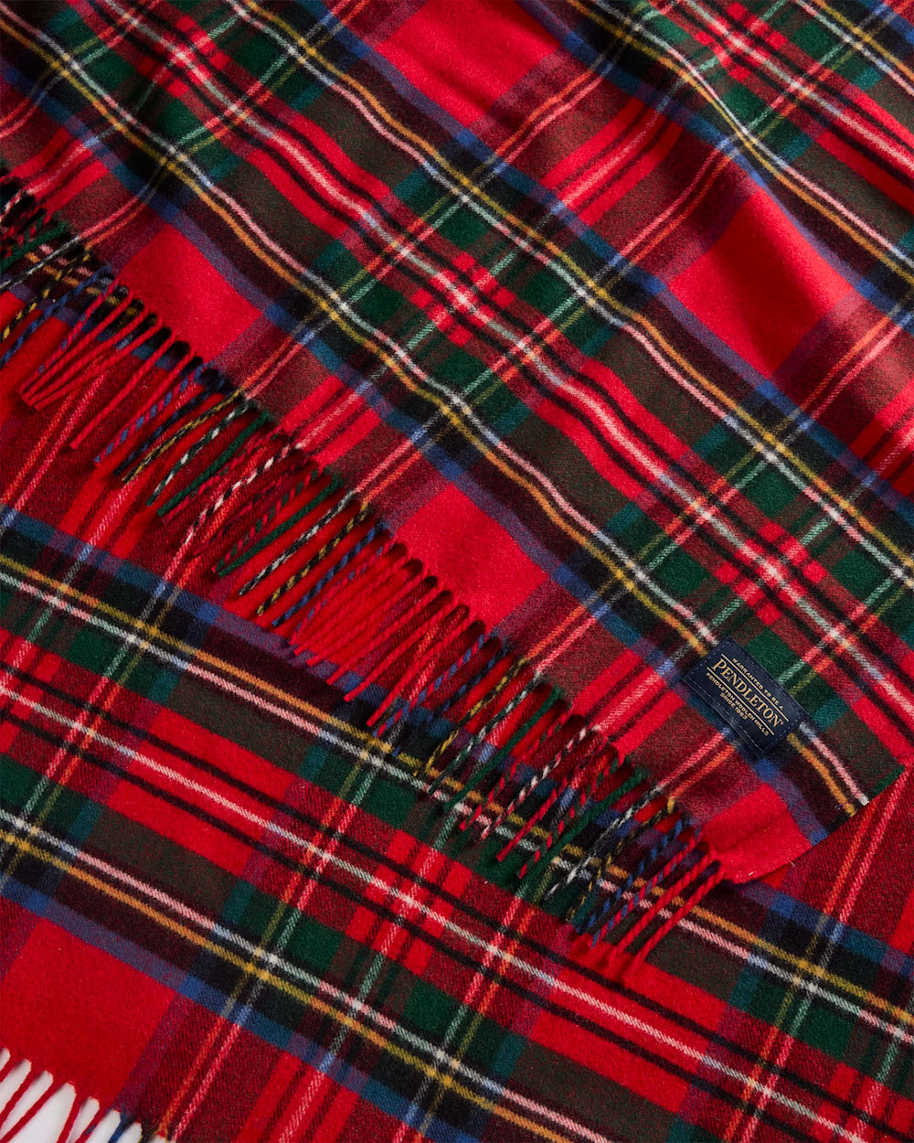 PENDLETON PLAID 5TH AVENUE MERINO THROW