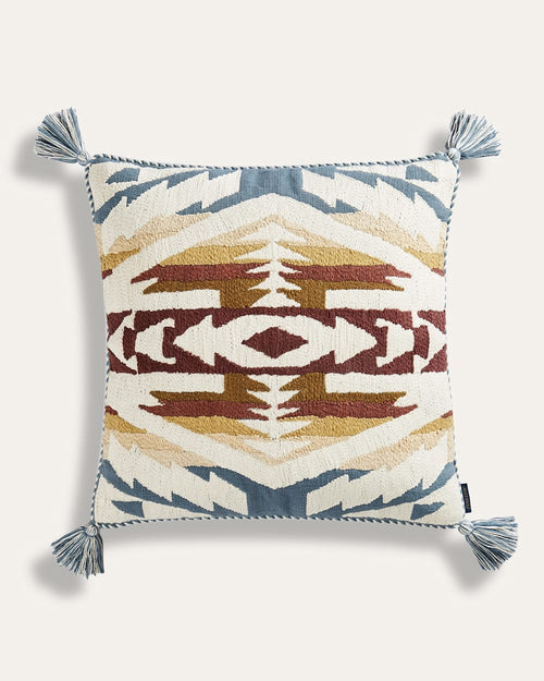 PENDLETON CANYON TRAIL EMBROIDERED SQUARE PILLOW