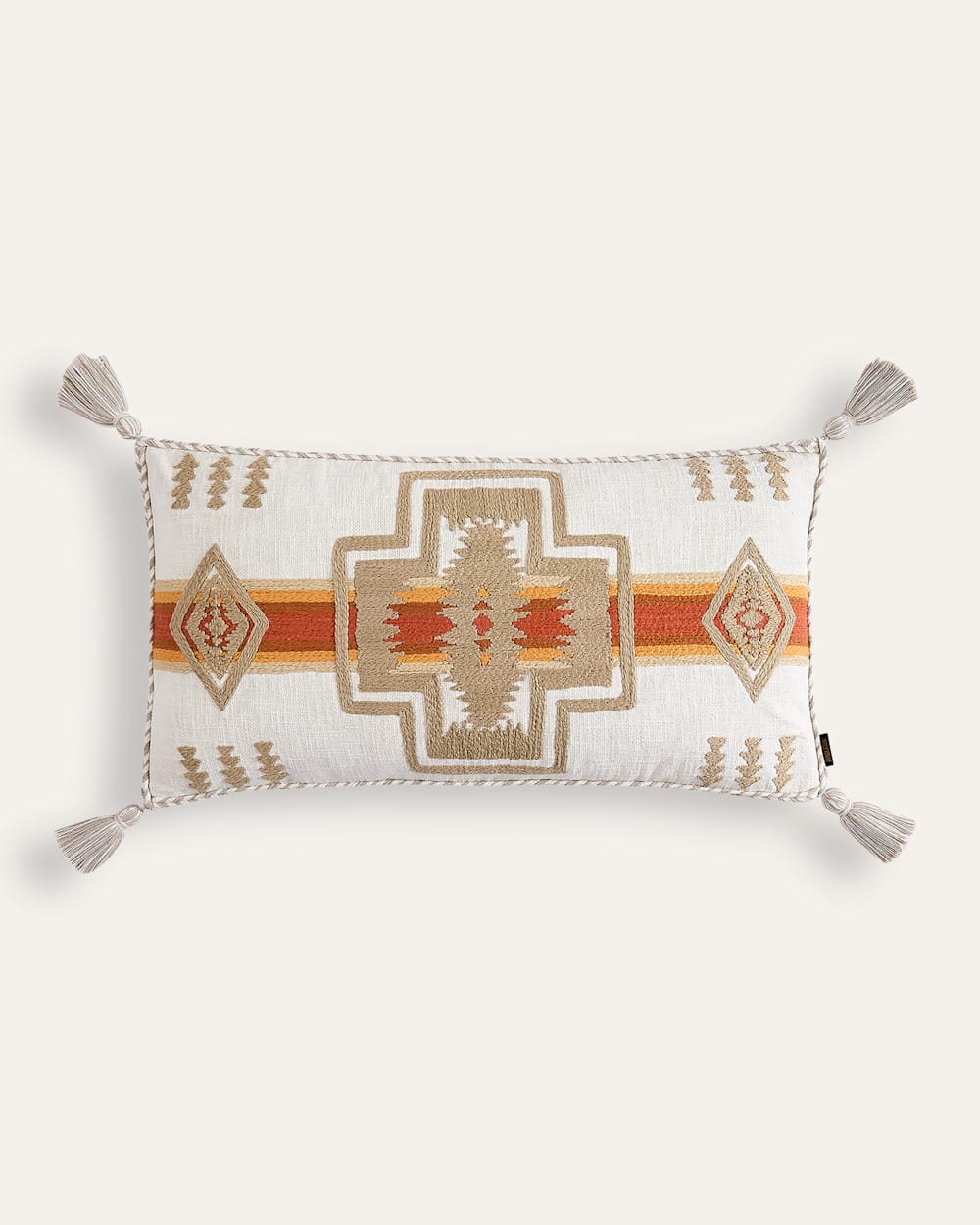PENDLETON HARDING EMBROIDERED HUG PILLOW