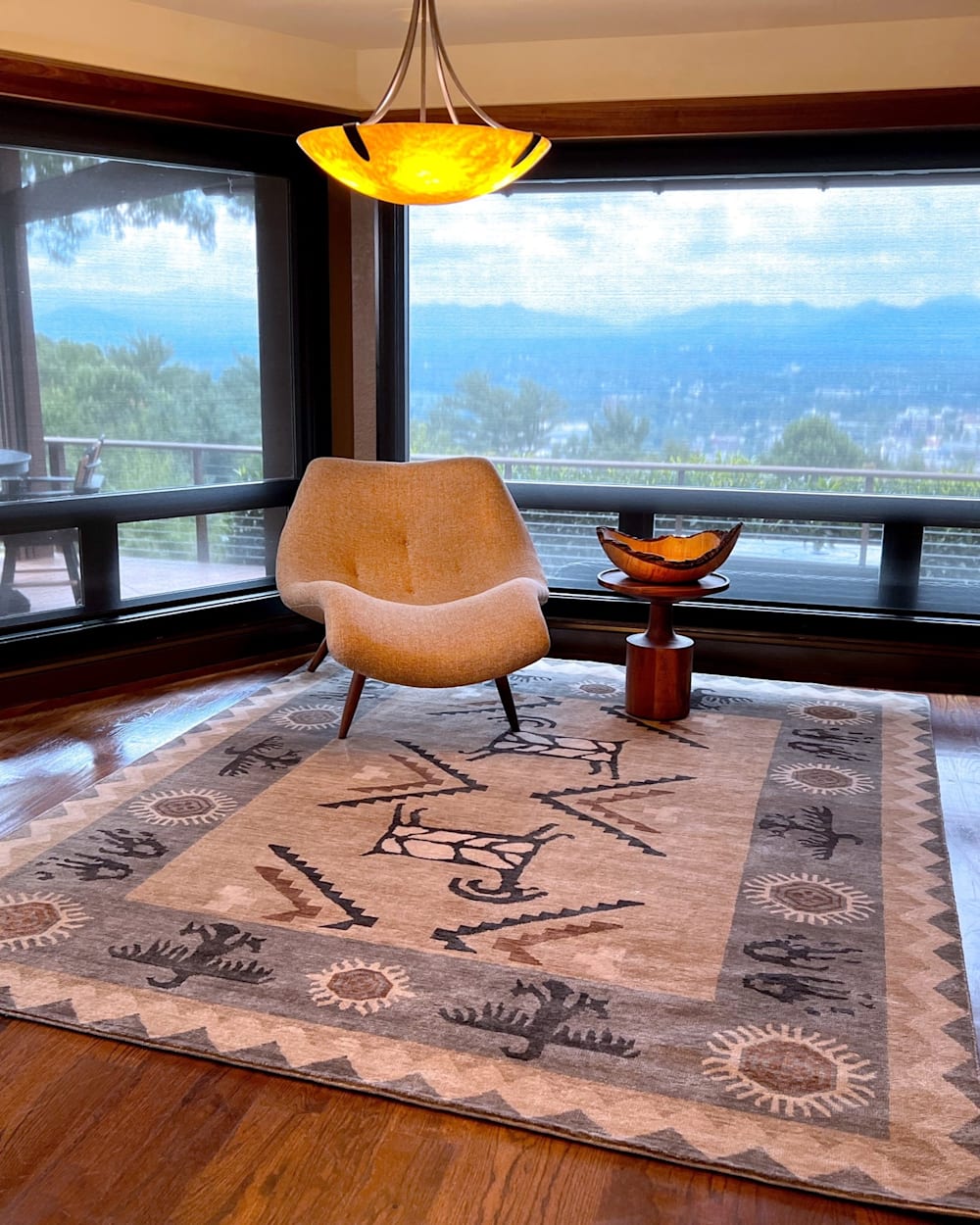 PENDLETON ROCK ART RUG