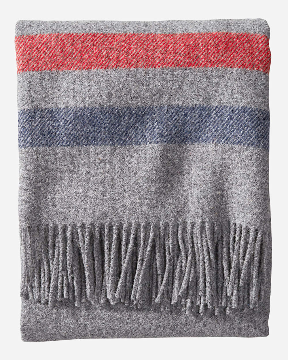 PENDLETON ECO-WISE WOOL FRINGED THROW