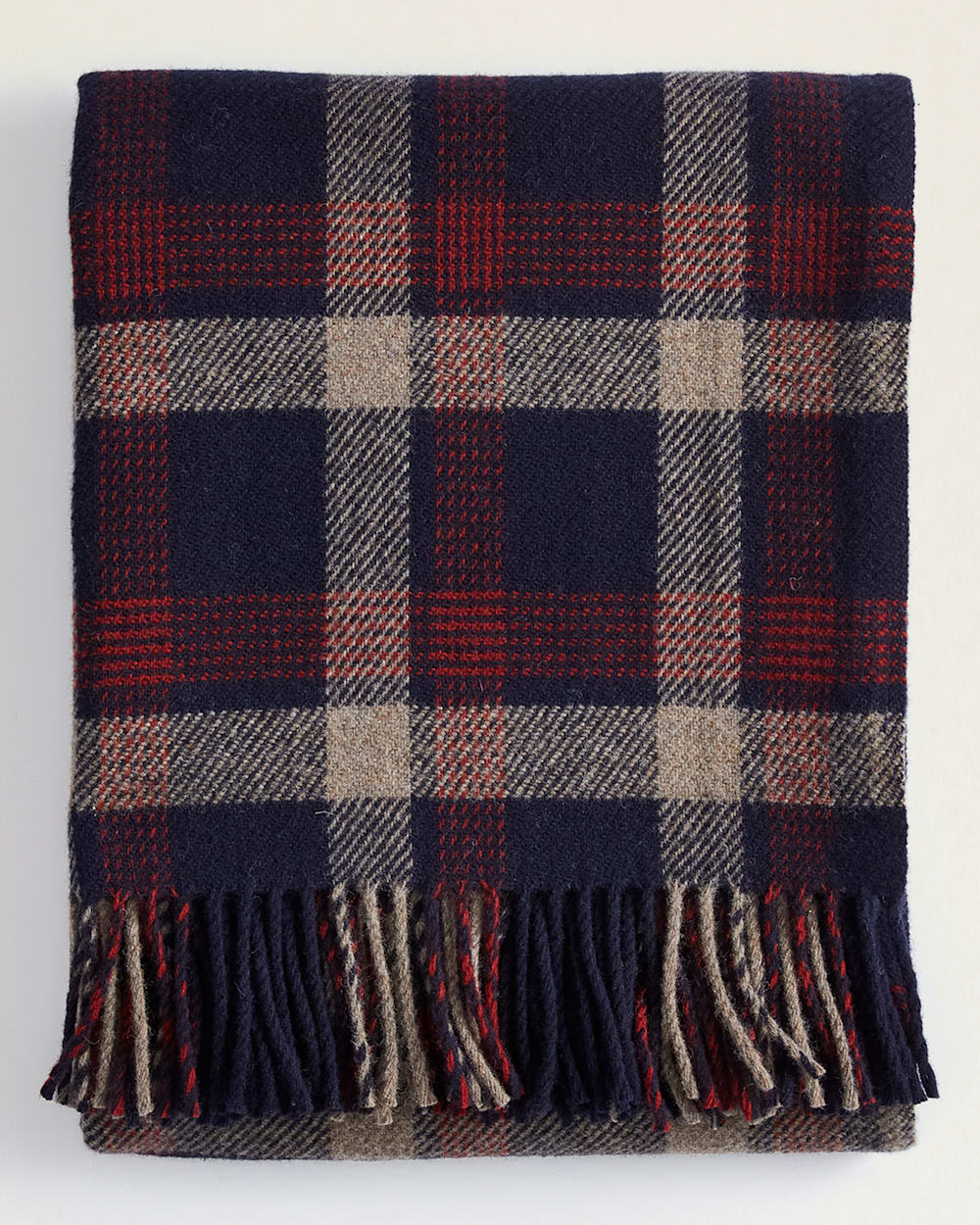 PENDLETON ECO-WISE WOOL FRINGED THROW