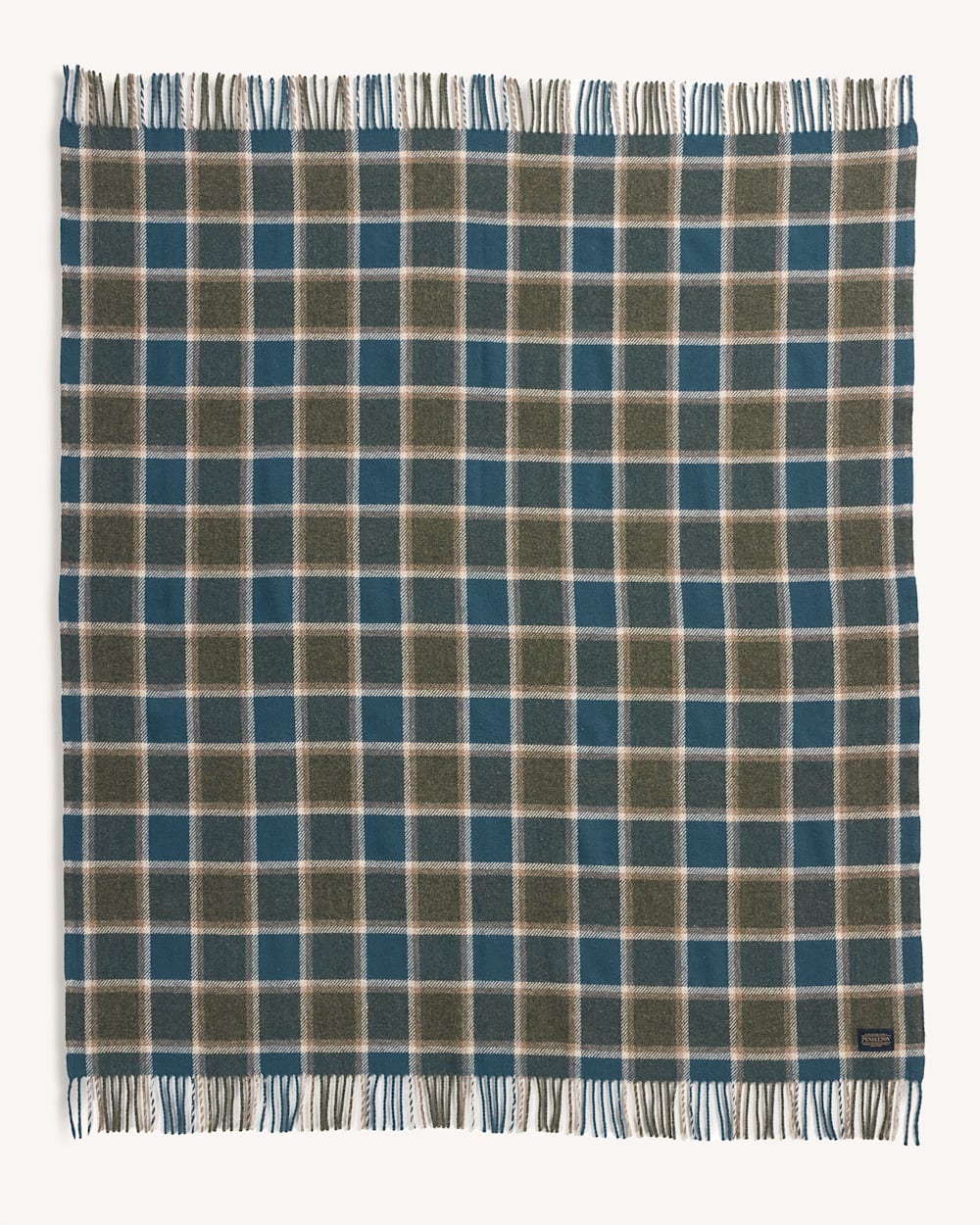 PENDLETON ECO-WISE WOOL FRINGED THROW