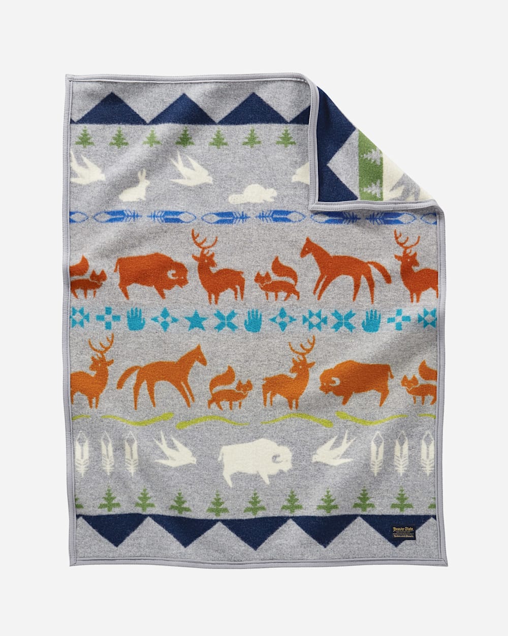 PENDLETON SHARED PATHS CRIB BLANKET