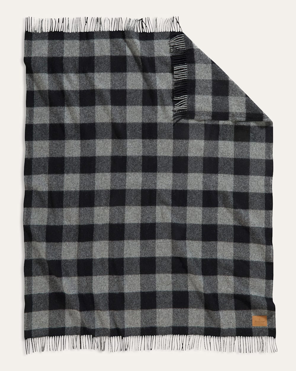 PENDLETON MOTOR ROBE THROW WITH LEATHER CARRIER