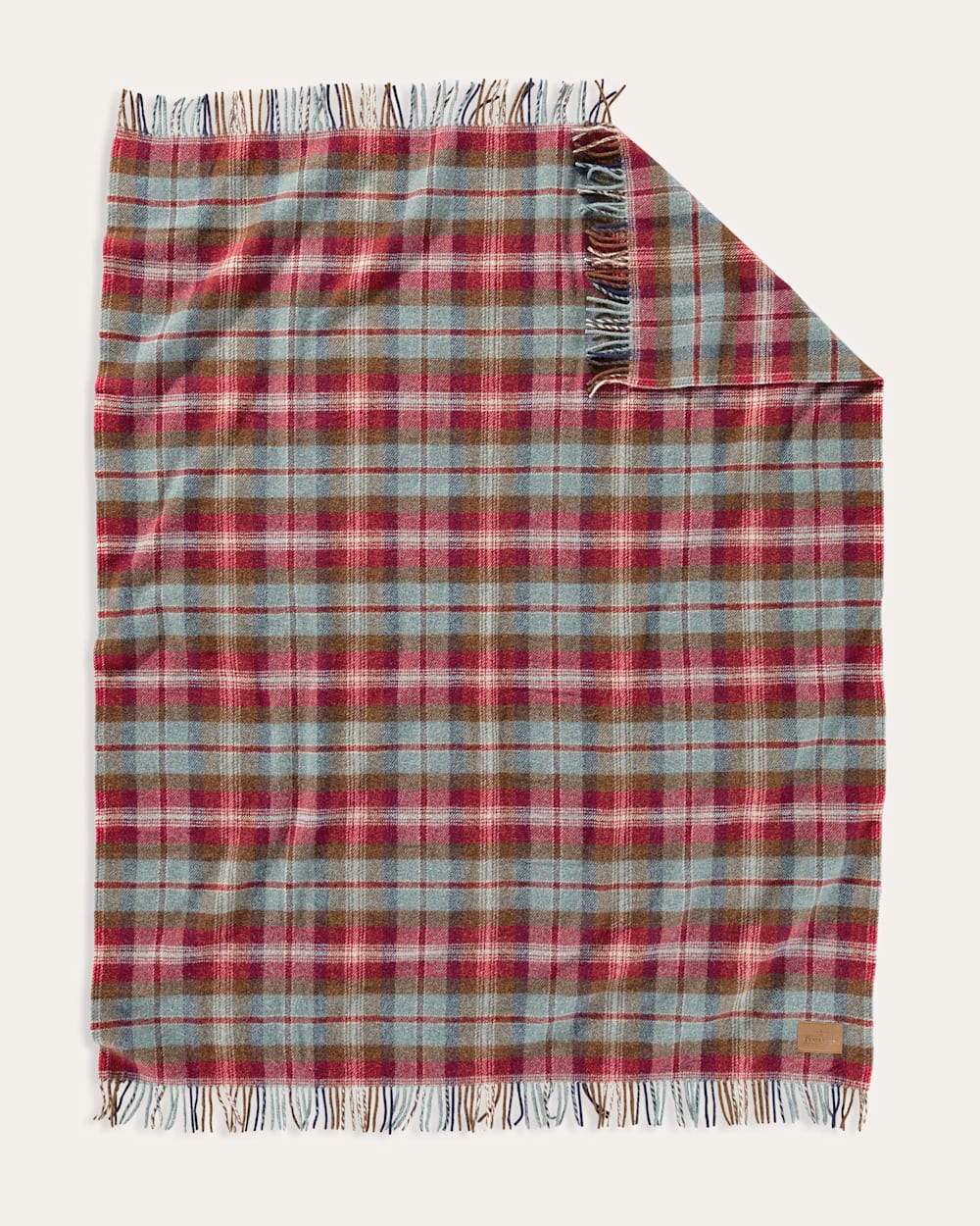 PENDLETON MOTOR ROBE THROW WITH LEATHER CARRIER