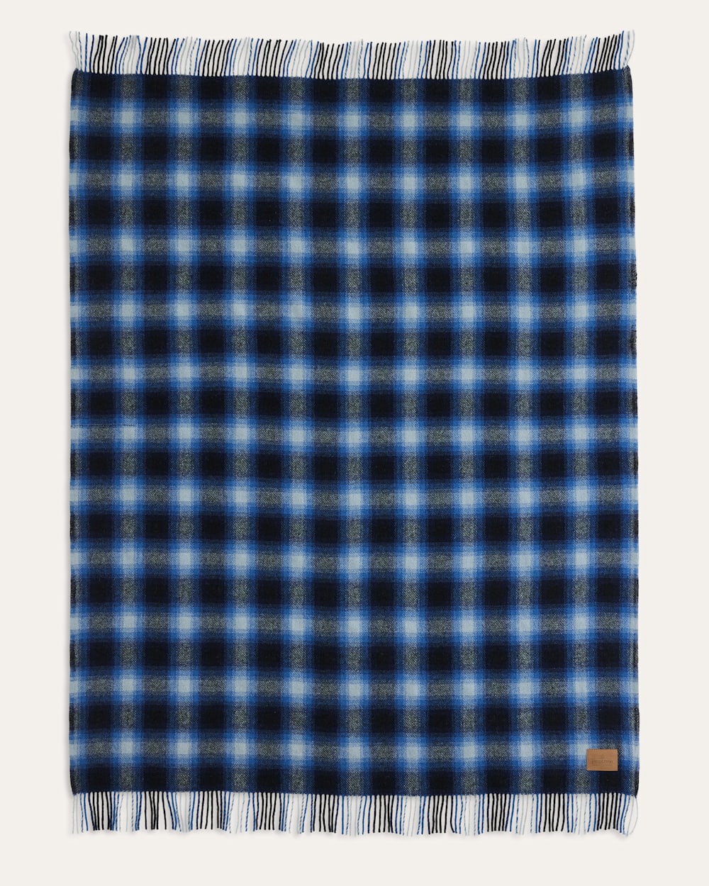 PENDLETON MOTOR ROBE THROW WITH LEATHER CARRIER