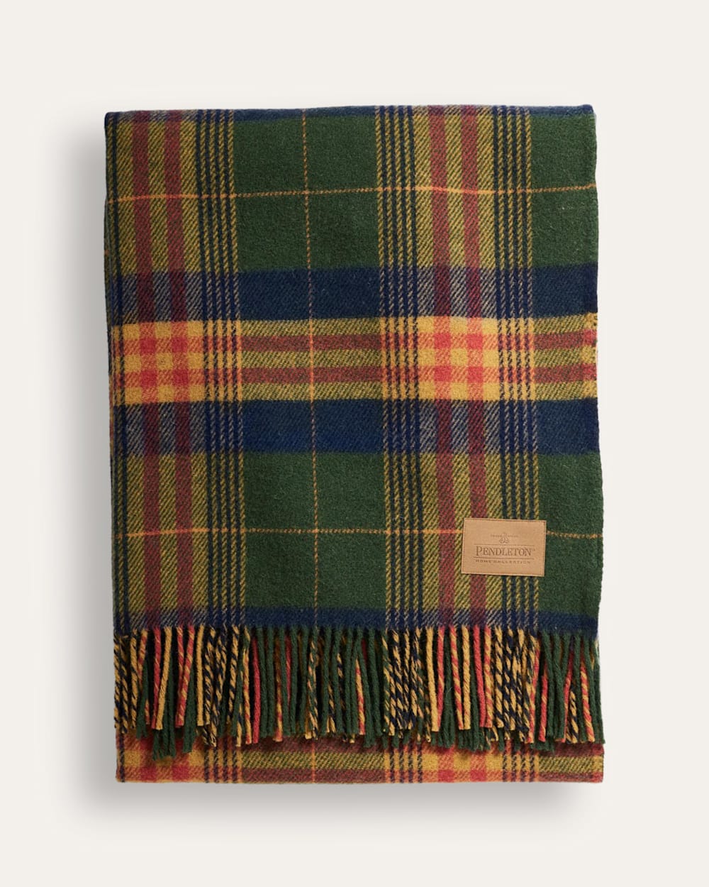 PENDLETON MOTOR ROBE THROW WITH LEATHER CARRIER