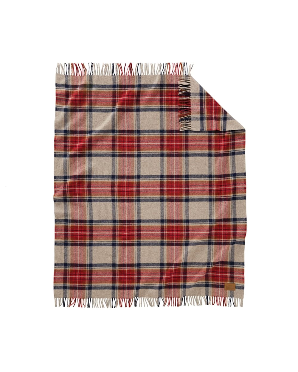 PENDLETON MOTOR ROBE THROW WITH LEATHER CARRIER